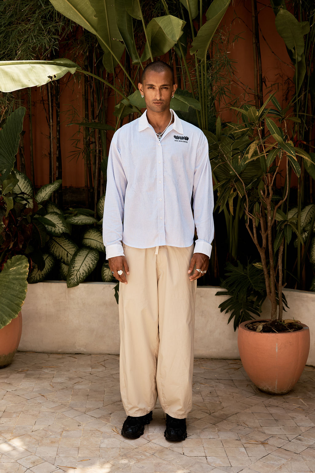 METAMORPHOSIS STRIPED SHIRT